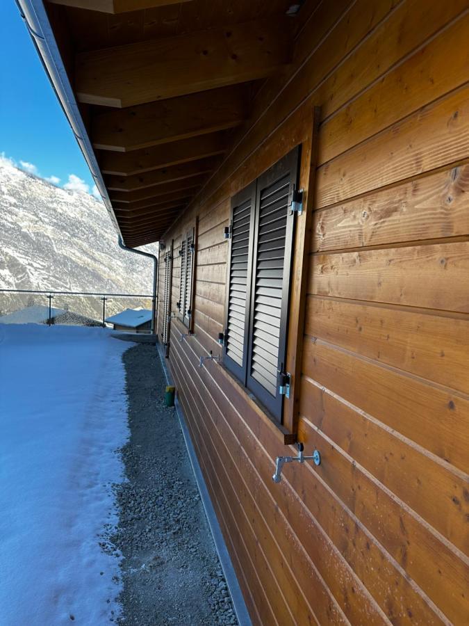 Chambres D'Hotes Les Louettes A Sapinhaut Canton Du Valais Saxon Luaran gambar