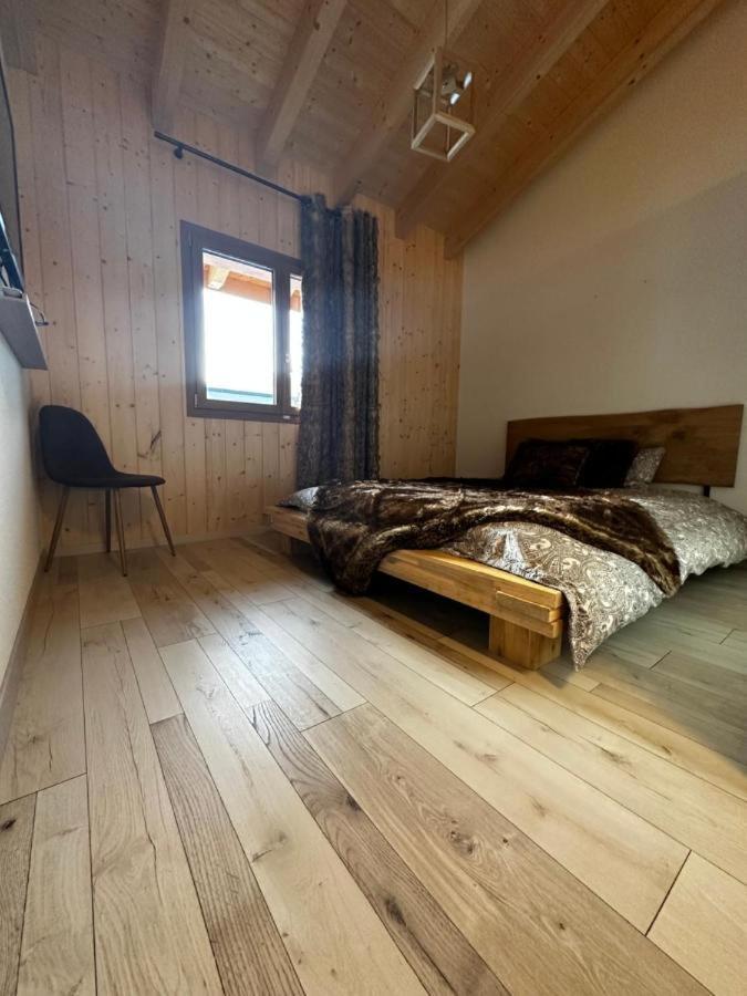 Chambres D'Hotes Les Louettes A Sapinhaut Canton Du Valais Saxon Luaran gambar